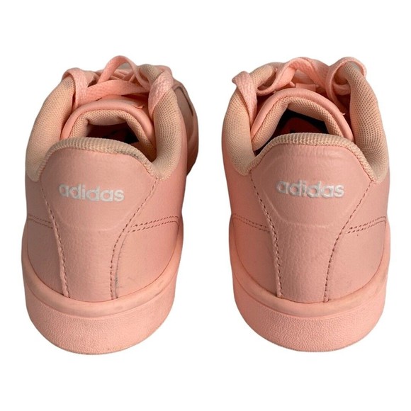 Adidas Womens Shoes Size 6 All Pink Neo Cloudfoam Sneakers Lace Up Running Shoe - Picture 5 of 9